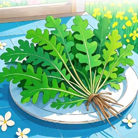 春日食光，荠香满堂——大一班荠菜水饺活动