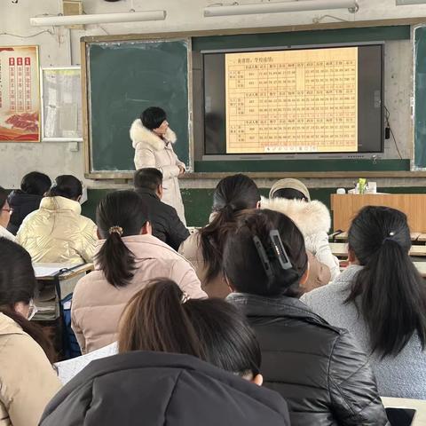 鉴往知来，静待花开——定陶区第一实验中学初三年级召开期末成绩分析会