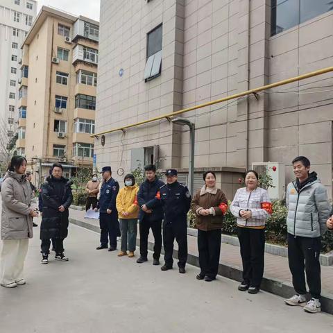 以练筑防，守护家园！测绘社区开展消防演练筑牢安全防线