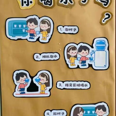 【蒙特梭利幼儿园】好习惯养成篇--我爱喝水