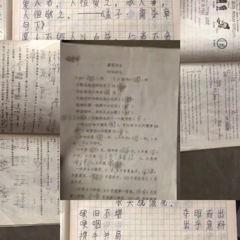 达拉特旗南园街小学六年级一班杨昇烨暑假实践作业