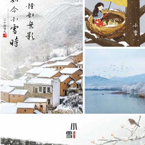 二十四节气播报—小雪