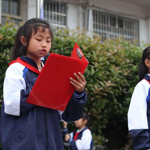最美人间四月天、勤奋学习正当时——凉水井小学第八周值周工作总结