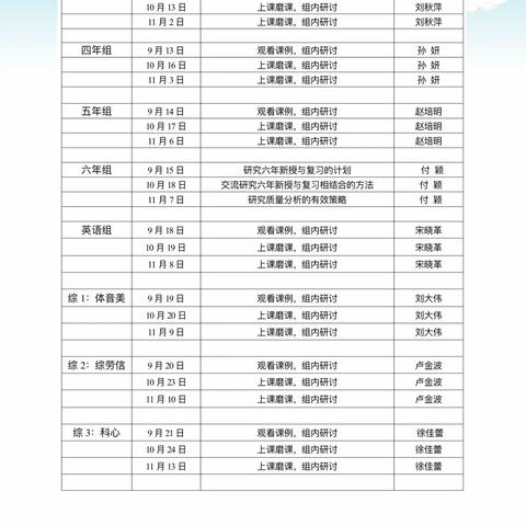 课堂展风采，教研促成长