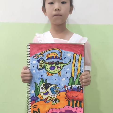 童真画卷：孩子们的创意绘画展示