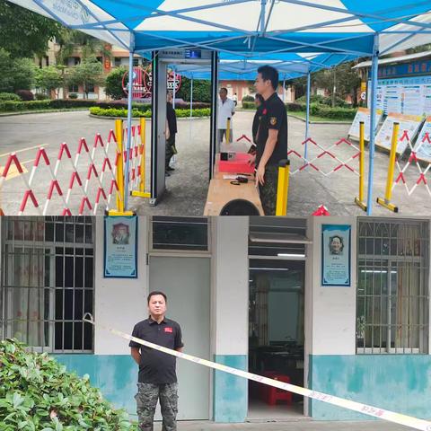 全力护考，硬核守护！宏大物业驻校教官部全程筑牢中考安全防线
