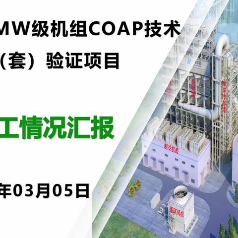 华能135MW项目工作汇报