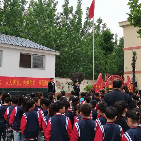 珍爱生命   预防溺水 刘集乡耿庄小学“防溺水”主题大会