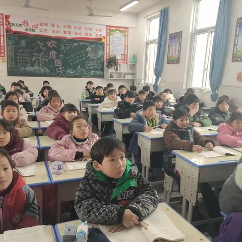 阳春三月    收获成长 刘集乡耿庄小学公开课活动