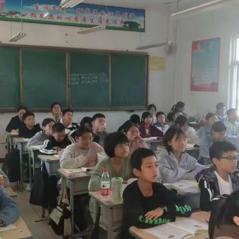 教研听课指迷津 扬帆蓄力共进步——遂平县和兴镇初级中学热烈迎接县教育局听课研学工作