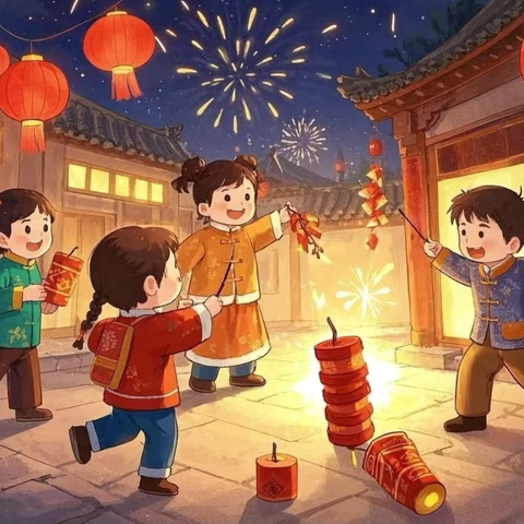 周日下午《爆竹声响起》