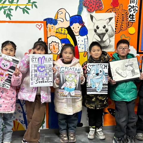 周六下午素描基础班B班 秋学期总结