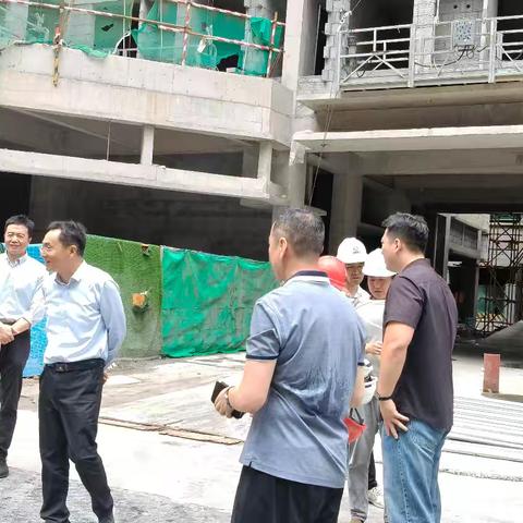 行领导赴西安调研公产房回迁工程进展情况