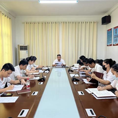 工作例会 | 马岭大社区召开工作学习例会