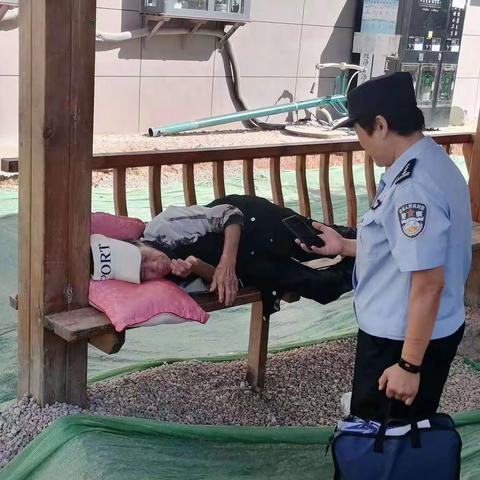 【佛山慧智】棋盘街社区关爱流浪人员，网格员在行动