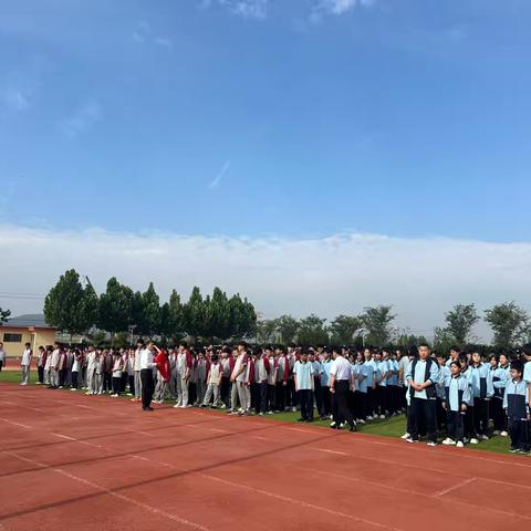 薛城区张范中学“2024—2025学年度第二学期”升旗仪式 ‍总结、颁奖活动