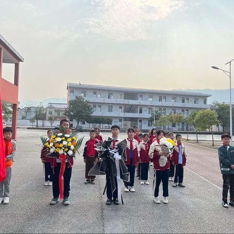 清明祭英烈，红色永传承——记下坊小学清明祭扫郭兵华烈士