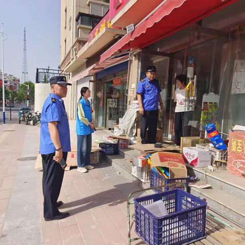 “网格+城管”双联动 规范经营谱文明