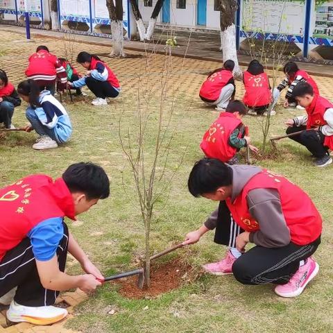 “红领巾助春耕 团员青年冲在前”主题团日活动