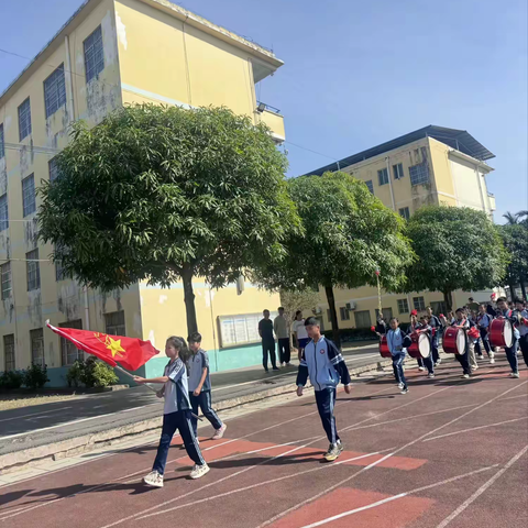 强少年体魄 展我辈风采 横州市陶圩镇中心学校田径运动会和少数民族传统体育项目比赛