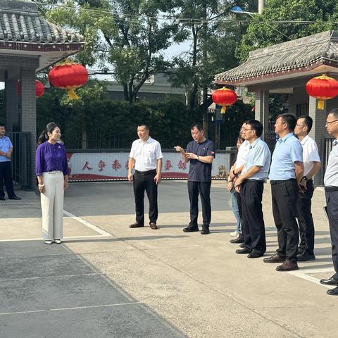 宝鸡市委政法委考察学习金城街道“四联调解”群众工作法