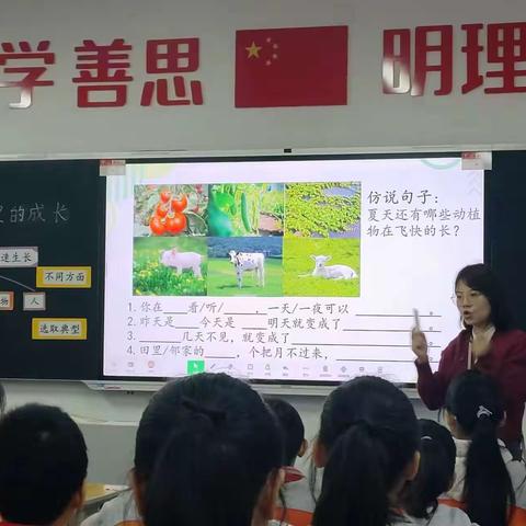 语时俱进，文力笃行——雁塔区第一学校“名校+”共同体西姜村小学开展语文教研组评优课活动