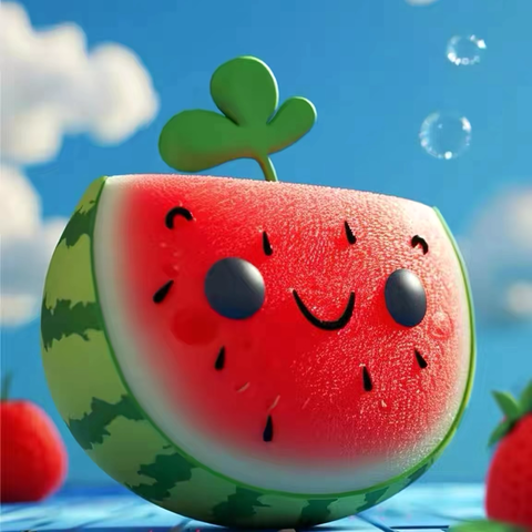 夏天～是西瓜味的🍉