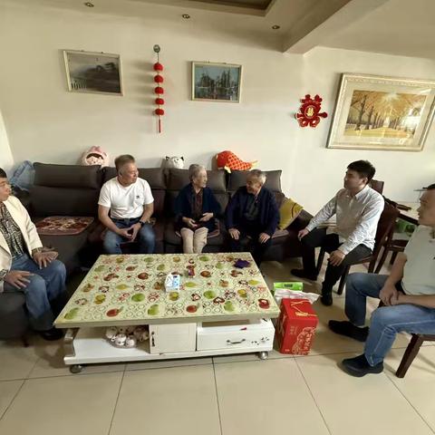 中秋暖人心！韩家庄社区+济南市检察院“双报到”慰问高龄老人