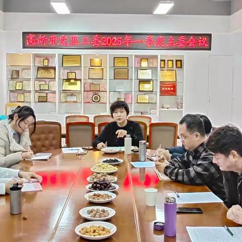 民革高新开发区工委召开2025年度一季度主委会议