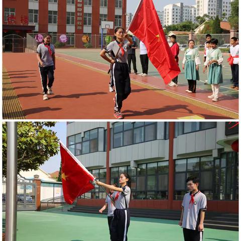 “牢记党的教导 争做强国少年”莒南县特殊教育中心新队员入队仪式暨六一文艺活动汇演