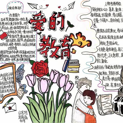 《爱的教育》优秀小报