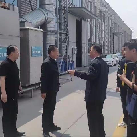 邯郸市生态环境局三级调研员陈平到广平县开展调研