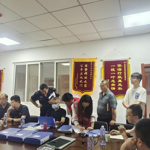 省考核组莅临裕华区劳动监察大队督导核查工作