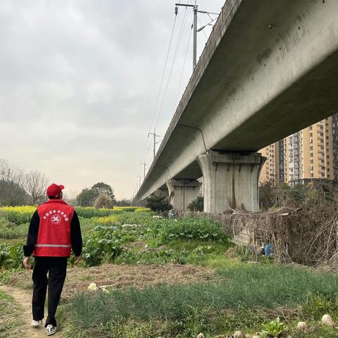 下浦街道加强春运期间铁路护路巡查