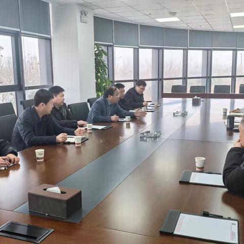 清丰县先进制造业开发区党工委书记师敬川带队赴安徽合肥考察汉星能源有限公司
