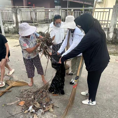 三亚市吉阳区民政局开展爱国卫生运动