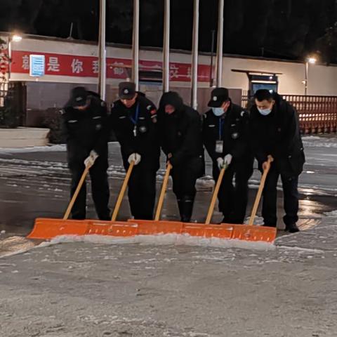 冰雪里的坚守，让服务更有温度 | 通保物业全面除雪行动