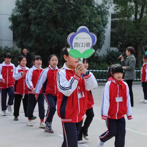 习惯养成见行动，路队比赛展风采——广信区第三小学路队比赛