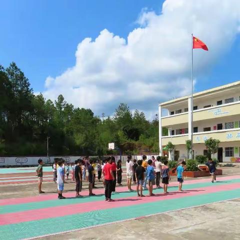 筑梦启航，引领成长。——新陂乡塘坑小学2023年秋季开学典礼