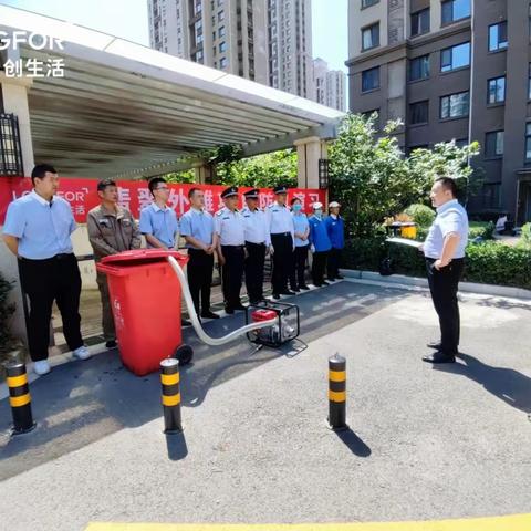 【新时代文明实践】华山街道翡翠外滩社区安全月举行消防演习和一系列宣传活动