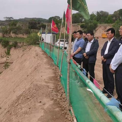 平凉市政府督查组检查庄浪县淤地坝建设工作