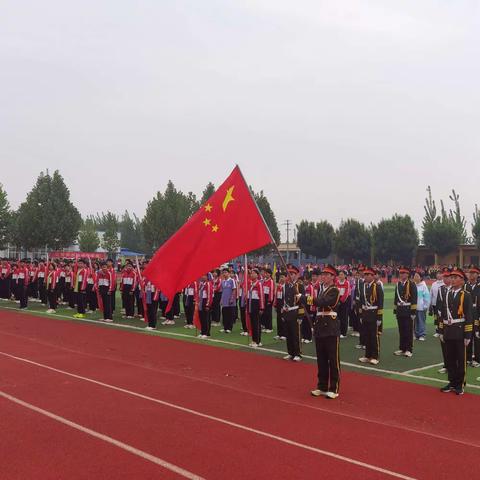 生命因运动精彩，体育让梦想成真——菏泽市定陶区张湾镇中学第十八届春季运动会