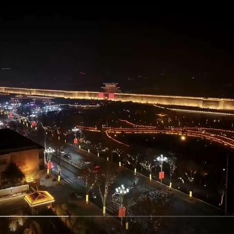 千城胜景｜河北大名：古城夜景迎新春 璀璨灯光添喜庆