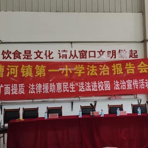 “以法治为履，执‘双减’之旗伴孩子共走成长之路——漕河镇第一小学校园普法活动