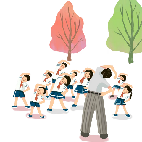 魅力广播操，校园风景线——襄垣二小2023年秋季广播体操比赛