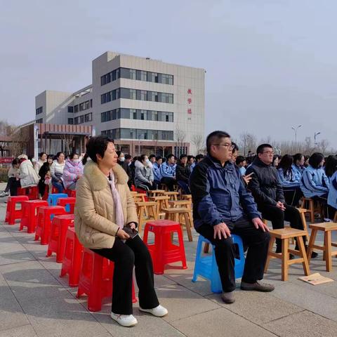 百日誓师燃斗志，奋楫扬帆正当时——惠民县第三中学举行2020级学生百日誓师大会