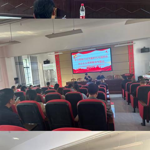 学习贯彻习近平新时代中国特色社会主义思想 汲取推动学校教育高质量发展的精神力量——月田镇中心学校开展主题教育专题党课