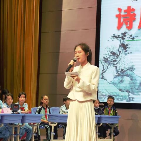 诗风词韵 红色少年
——记南沙区2022学年第二学期小学生经典诗词大会