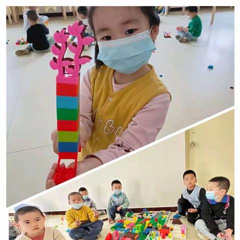 【科学保教】三坪农场幼儿园二幼中三班【建构区】———乐享游戏，供促成长
