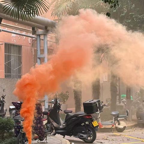 砖混楼火灾应急演练